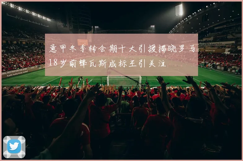 意甲冬季转会期十大引援揭晓罗马18岁前锋瓦斯成标王引关注